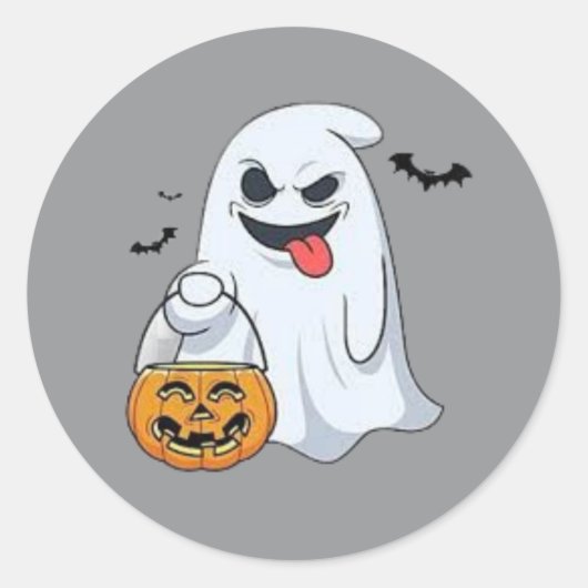 Autocollant Spookey Ghost (Devant)