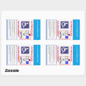 autocollant STATION (Feuille)