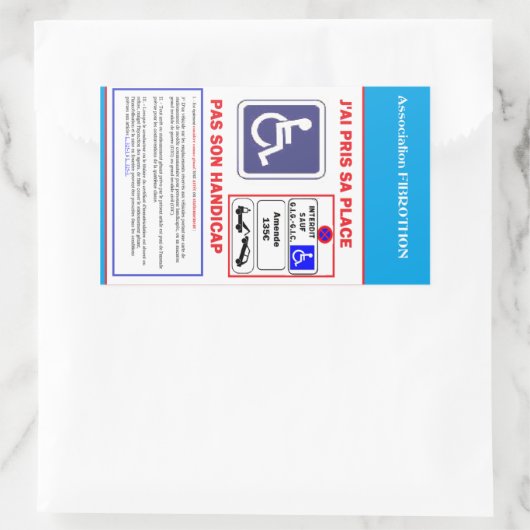 autocollant STATION (Sac)