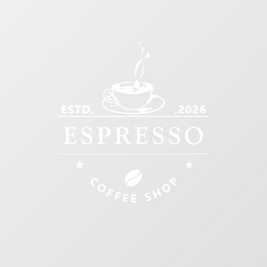 Autocollant statique de vitrine décalcomanie clair (Feuille)