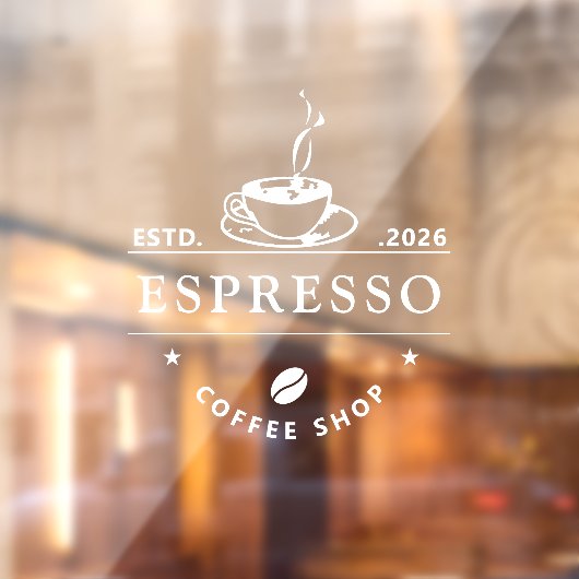 Autocollant statique de vitrine décalcomanie clair (Feuille 2)