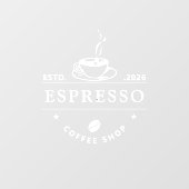 Autocollant statique de vitrine décalcomanie clair (Feuille)