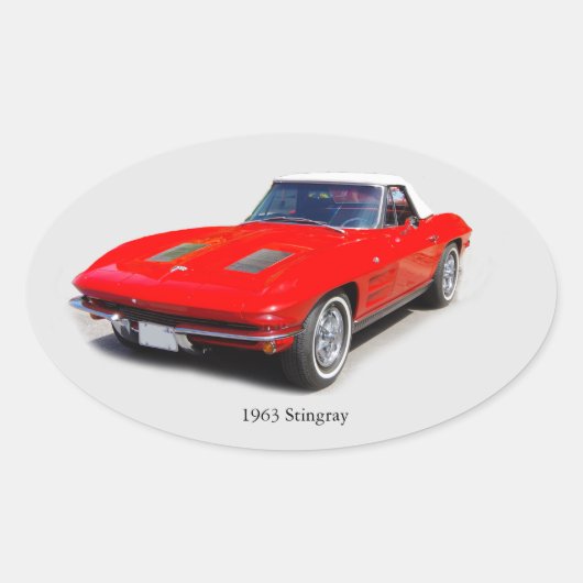 Autocollant Stingray 1963 (Devant)