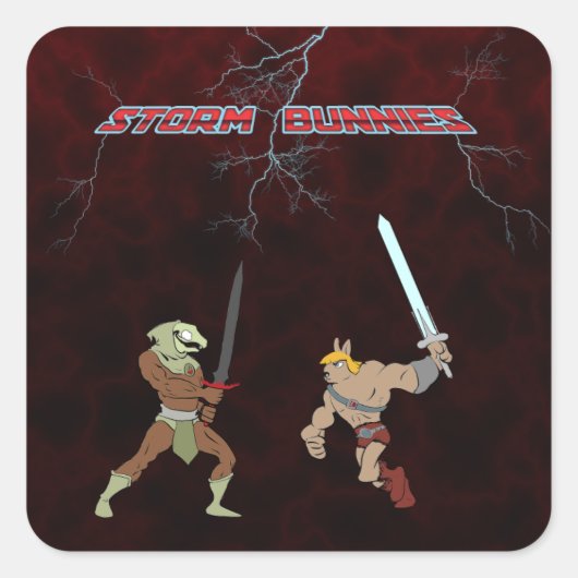 Autocollant Storm Bunnies (Devant)
