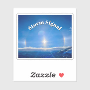 Autocollant Storm Signal Sundog