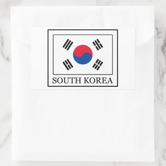 Autocollant sud-coréen (Sac)
