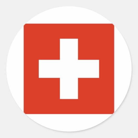 Autocollant Suisse (Devant)