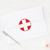 Autocollant suisse (Enveloppe)
