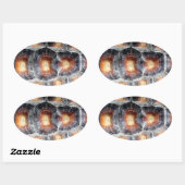 Autocollant Sulcata Tortoise Shell (Feuille)