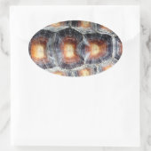 Autocollant Sulcata Tortoise Shell (Sac)