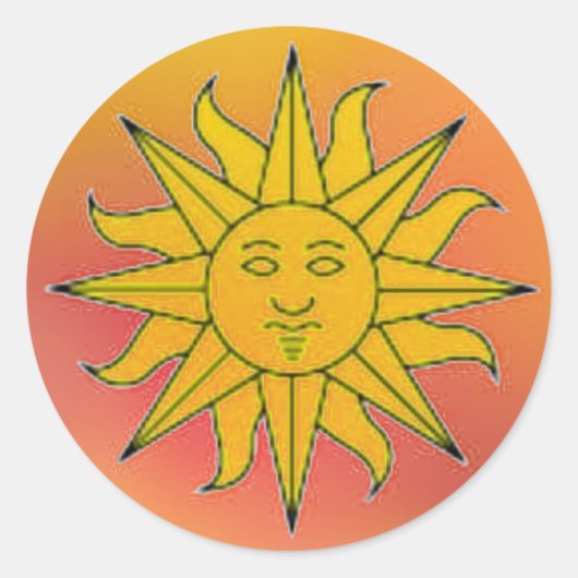 Autocollant Sunshine (Devant)