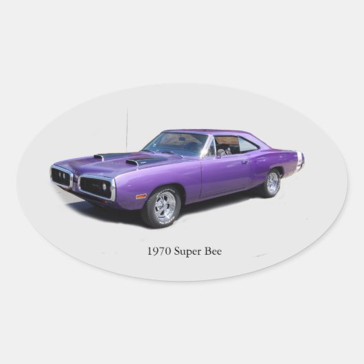 Autocollant Super Bee 1970 (Devant)