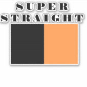 autocollant super droit (Devant)
