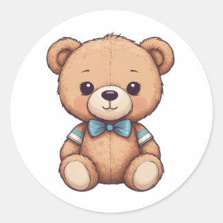 autocollant super mignon adorable ours en peluche