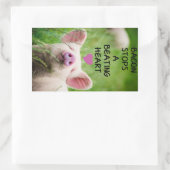 Autocollant sur les droits des animaux. (Sac)