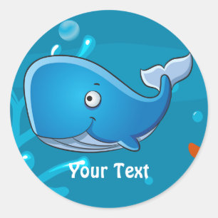 Autocollant sur mesure pour baleine aquatique Ocea