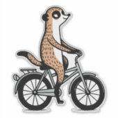 Autocollant suricate (Devant)