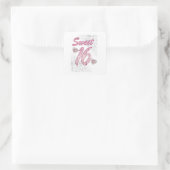Autocollant Sweet 16 (Sac)