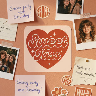Autocollant Sweet Kiss