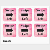 Autocollant Swipe gauche (Feuille)