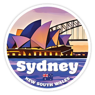 Autocollant Sydney, NSW Australie