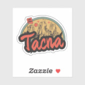 Autocollant Tacna, Arizona (Feuille)