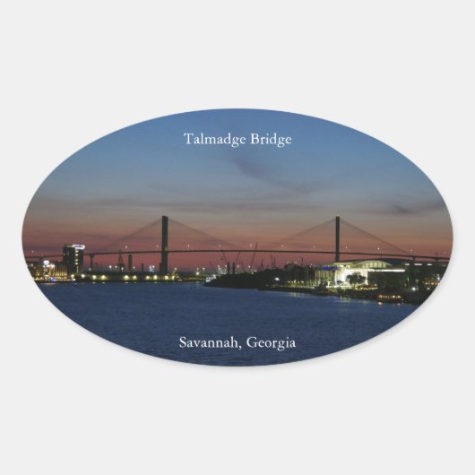 Autocollant Talmadge Bridge (Devant)