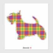 Autocollant Tartan Pride (Feuille)