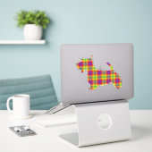Autocollant Tartan Pride (Ordinateur portable sur le bureau)