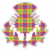 Autocollant Tartan Pride (Devant)