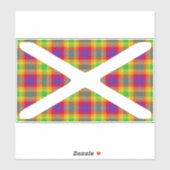 Autocollant Tartan Pride (Feuille)