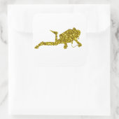 Autocollant Tauchen Or (Sac)