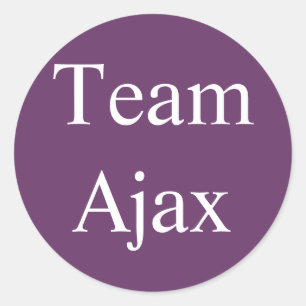 Autocollant Team Ajax