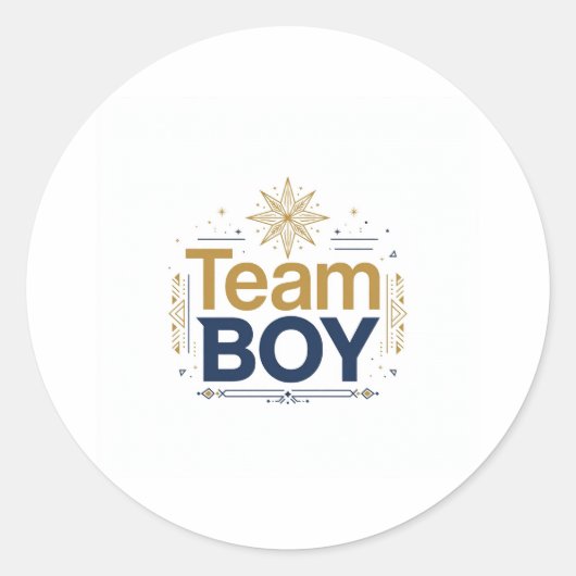 Autocollant Team Boy (Devant)