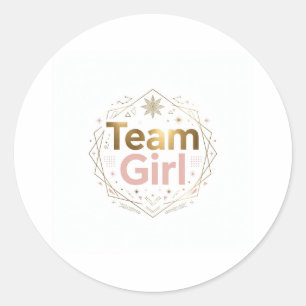 Autocollant Team Girl