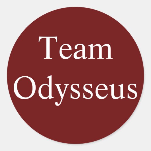 Autocollant Team Odysseus (Devant)