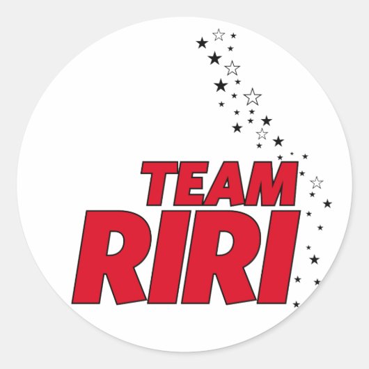 Autocollant Team RiRi (Devant)