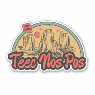 Autocollant Teec Nos Pos, Arizona