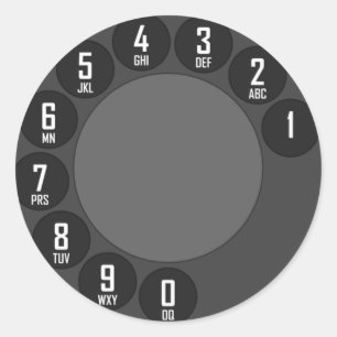 autocollant téléphonique