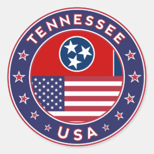Autocollant Tennessee, étui téléphonique, sac four