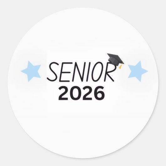 Autocollant Terminale 2026 Promotion 2026 (Devant)