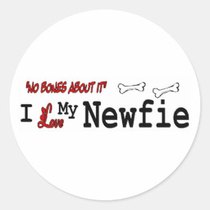 Autocollant Terre-Neuve (I Love)