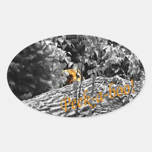 Autocollant Tête de Tigre (Devant)