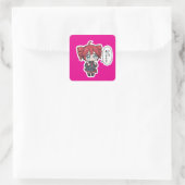 Autocollant Teto Chibi en larmes mignon (Sac)