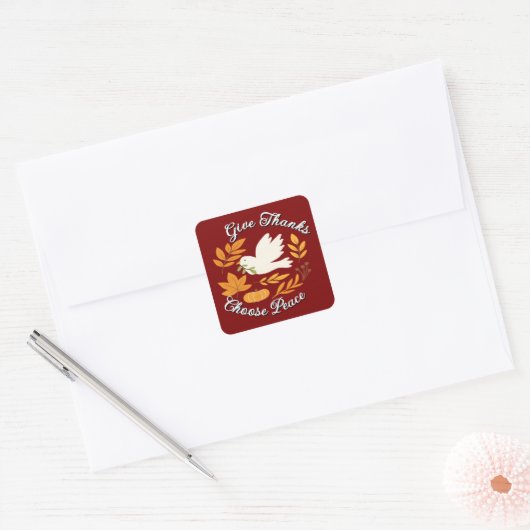 Autocollant 'The Peace Collection' (Enveloppe)