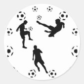 Autocollant Thème Football (Devant)