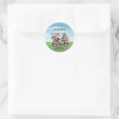 Autocollant Thème Golf T-shirts la Saison Nom (Sac)