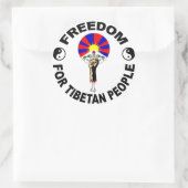 autocollant tibet libre (Sac)