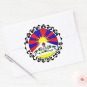 autocollant tibet libre (Enveloppe)