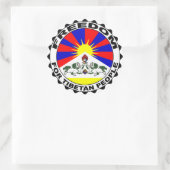 autocollant tibet libre (Sac)